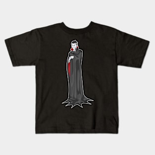 Vampire Halloween Coffee Kids T-Shirt